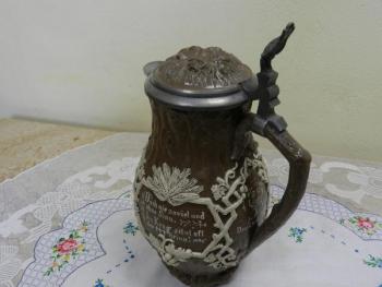 Secesní Džbán s poklopem Villeroy Boch Secesní Džbán s poklopem Villeroy Boch