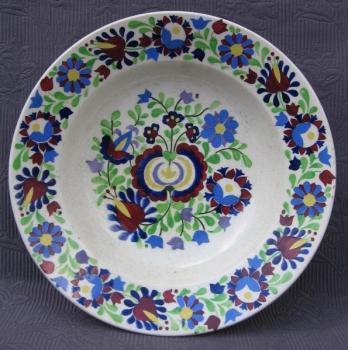 Talíř s ruční malbou III. , zn. Klenčí Talíř s ruční malbou III. , zn. Klenčí