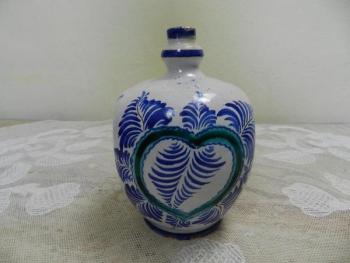 Ručně malovaný keramický džbán, fajáns - Čepák Ručně malovaný keramický džbán, fajáns - Čepák