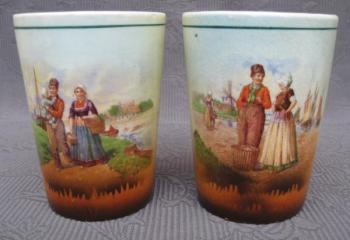 Kalíšek - Holandský motiv ( 2 ks ) Kalíšek - Holandský motiv ( 2 ks )