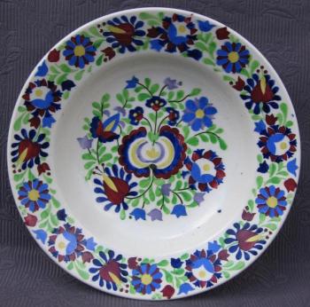 Talíř s ruční malbou II. , zn. Klenčí Talíř s ruční malbou II. , zn. Klenčí