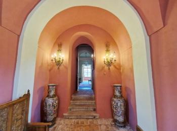 Vysoké Kantonské vázy Family Rose pár Vysoké Kantonské vázy Family Rose pár