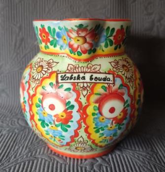 Mléčenka / džbánek - Labská bouda, malírna Klenčí Mléčenka / džbánek - Labská bouda, malírna Klenčí